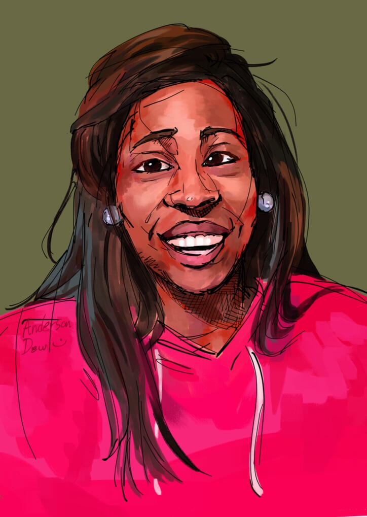 Draw me request, Digital, Program: Ibispaint - 2024