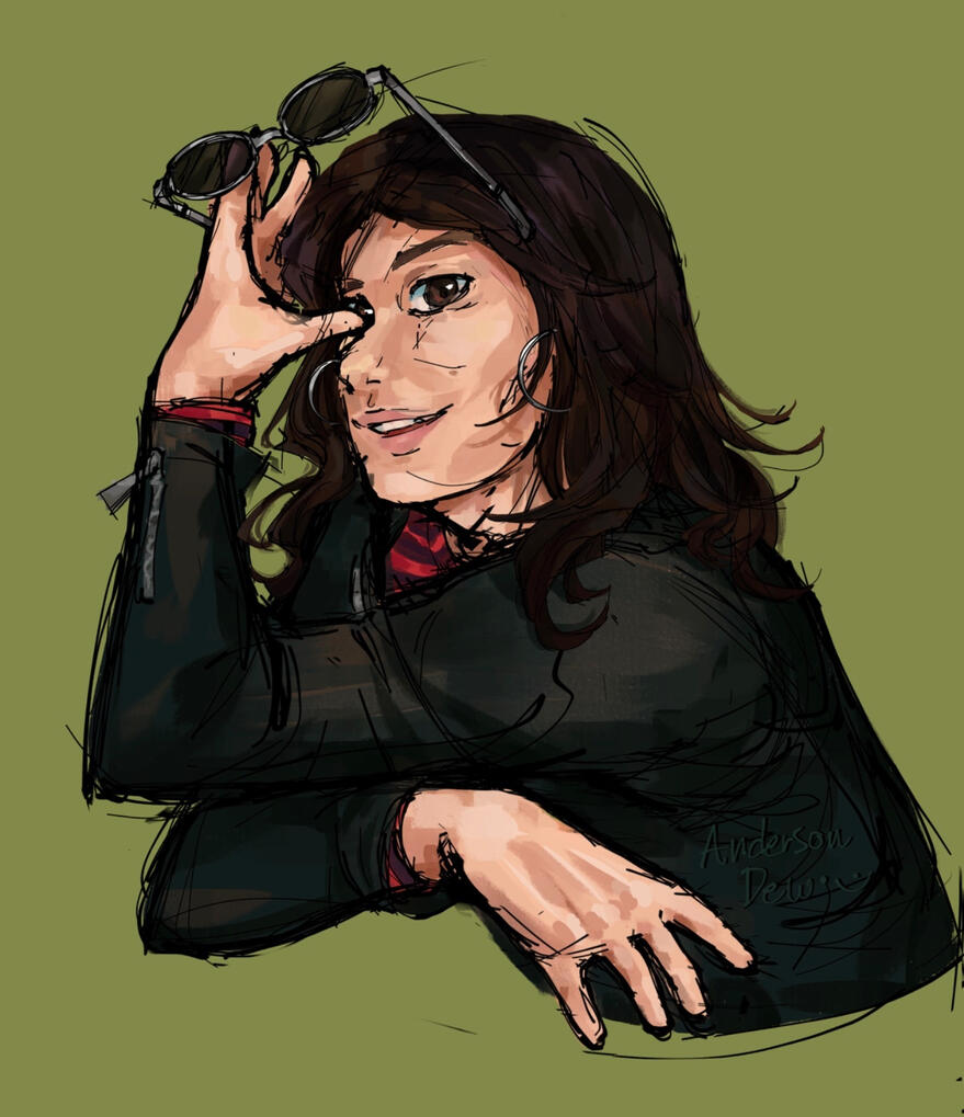 Drawme request, Digital, Program: Ibispaint - 2024