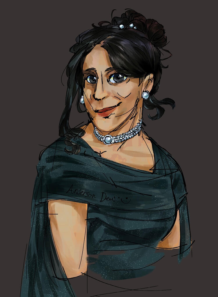 Drawme request, Digital, Program: Ibispaint - 2024